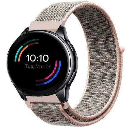 Nylon Strap, on a watch, 3/4 front view