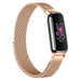 Fitbit Inspire 3 Milanese band (rosé goud)