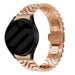 Samsung Galaxy Watch 6 Classic 47mm Jubilee stalen band (rosé goud)