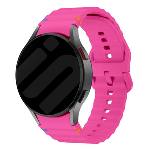 Samsung Galaxy Watch 6 Classic 47mm Wave Strap (Bright Pink)