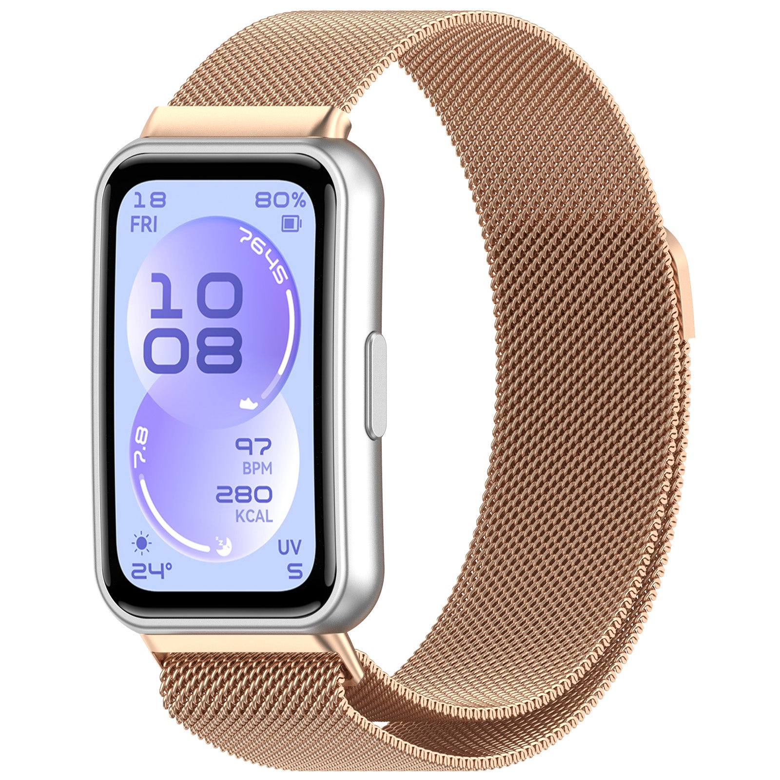 Huawei Band 11 Milanese band (roségoud)