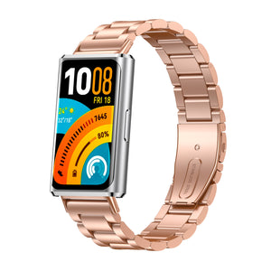 Huawei Band 11 Pro stalen band (roségoud)
