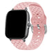 Amazfit GTS 3 gevlochten siliconen bandje (roze)