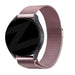 Bandz Huawei Watch GT 3 42mm Milanese loop band (roze)