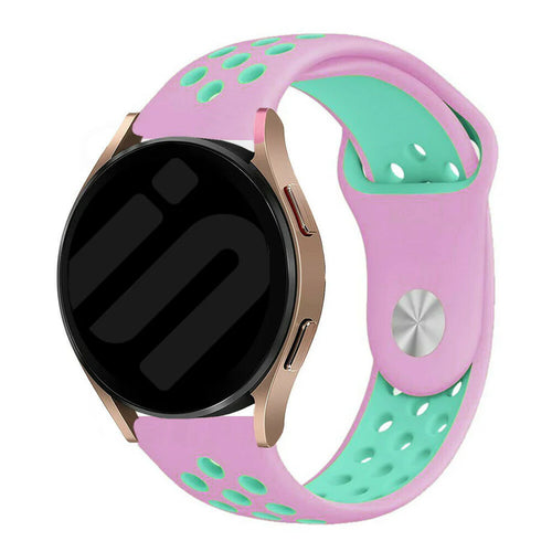 Amazfit Bip U (Pro) sport bandje (roze/aqua)