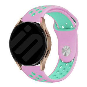 Withings ScanWatch 2 - 42mm Sport Strap (Pink/Aqua)