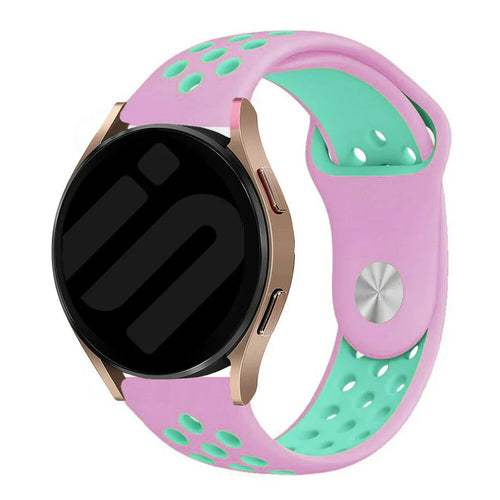 Withings ScanWatch 2 - 42mm Sport Strap (Pink/Aqua)