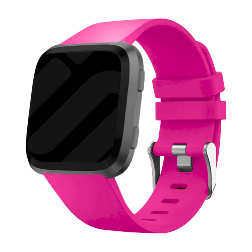 Fitbit Versa (2) siliconen bandje (knalroze)