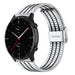 Amazfit GTR 2 roestvrij stalen band (zilver/zwart)