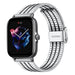 Amazfit GTS 3 roestvrij stalen band (zilver/zwart)