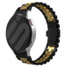 Samsung Galaxy Watch 7 - 40mm Jubilee stalen band (zwart/goud)