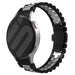 Samsung Galaxy Watch FE Jubilee stalen band (zwart/zilver)