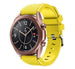 Samsung Galaxy Watch 3 41mm siliconen bandje (geel)