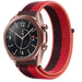Samsung Galaxy Watch 3 - 41mm nylon band (cherry magenta)