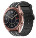 Samsung Galaxy Watch 3 41mm sport gesp band (zwart/wit)