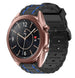 Samsung Galaxy Watch 3 41mm sport gesp band (zwart/blauw)