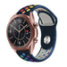 Samsung Galaxy Watch 3 41mm sport band (donkerblauw/kleurrijk)