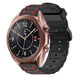Samsung Galaxy Watch 3 41mm sport gesp band (zwart/rood)