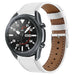 Samsung Galaxy Watch 3 45mm Leather Strap (White)