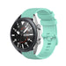 Samsung Galaxy Watch 3 45mm Premium Silicone Strap (Aqua)