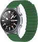 Samsung Galaxy Watch 3 45mm Magnetic Silicone Strap (Green)
