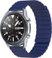 Samsung Galaxy Watch 3 45mm magnetisch siliconen bandje (blauw)