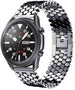 Samsung Galaxy Watch 3 45mm stalen vis band (zwart)