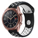 Samsung Galaxy Watch 3 sport band 41mm (zwart/wit)