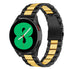 Samsung Galaxy Watch 4 - 40mm stalen band (zwart/goud)