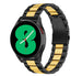 Samsung Galaxy Watch 4 - 40mm stalen band (zwart/goud)