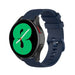 Samsung Galaxy Watch 4 40mm Luxe Siliconen bandje (donkerblauw)