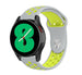 Samsung Galaxy Watch 4 - 40mm sport band (grijs/geel)