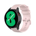 Samsung Galaxy Watch 4 40mm Luxe Siliconen bandje (roze)