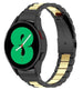 Samsung Galaxy Watch 4 40mm Steel Link Strap (Black/Gold)
