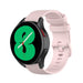 Samsung Galaxy Watch 4 44mm Luxe Siliconen bandje (roze)