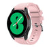Samsung Galaxy Watch 4 - 44mm siliconen bandje (roze)
