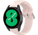 Samsung Galaxy Watch 4 - 44mm siliconen bandje met gaatjes (roze)