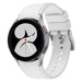 Samsung Galaxy Watch 4 - 44mm siliconen band (wit)