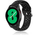 Samsung Galaxy Watch 4 - 44mm siliconen bandje met gaatjes (zwart)