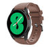 Samsung Galaxy Watch 4 - 44mm siliconen bandje (koffiebruin)