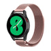 Samsung Galaxy Watch 4 - 44mm Milanese band (roze)