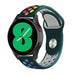 Samsung Galaxy Watch 4 44mm Sport Strap (Pine Green/Rainbow