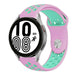 Samsung Galaxy Watch 4 - 44mm sport band (roze/aqua)