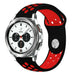 Samsung Galaxy Watch 4 - 44mm sport band (zwart/rood)