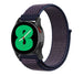 Samsung Galaxy Watch 4 - 44mm nylon band (paars/blauw)
