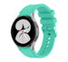 Samsung Galaxy Watch 4 (44mm) Silicone Strap Perfect Fit (Aqua)