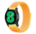 Samsung Galaxy Watch 4 - 44mm nylon band (lichtgeel)