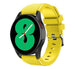 Samsung Galaxy Watch 4 - 44mm siliconen bandje (geel)