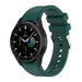 Samsung Galaxy Watch 4 Classic 42mm siliconen bandje (donkergroen)