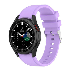 Silicone Strap 'Perfect Fit', on a watch, 3/4 front view